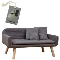 Rohrschneider Hundesofa Chicago mit Gratis-Beigabe grau/ grau Rohrschneider Hundesofa Chicago mit Gratis-Beigabe grau/ grau von Rohrschneider