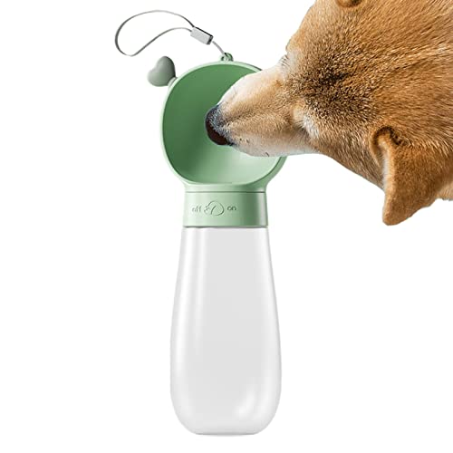 Hundewasserflaschenspender | Hundewasserflaschenspender,600 ml auslaufsichere Wasserflaschen für große Hunde Wasserspender Hundewassernapf Hundecampingausrüstung von Rolempon