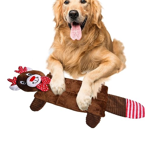 Rolempon Quietschspielzeug für Hunde ohne Füllung - Keine Füllung, Kauspielzeug für Welpen mit Quietschern | Natürliches Welpenspielzeug ohne Füllung zum Zahnen für kleine und große Hunde von Rolempon