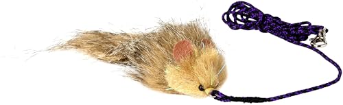 RompiCatz Critter Collector Series Teaser String und interaktiver Katzenspielzeug-Aufsatz, Wily Mouse von RompiCatz