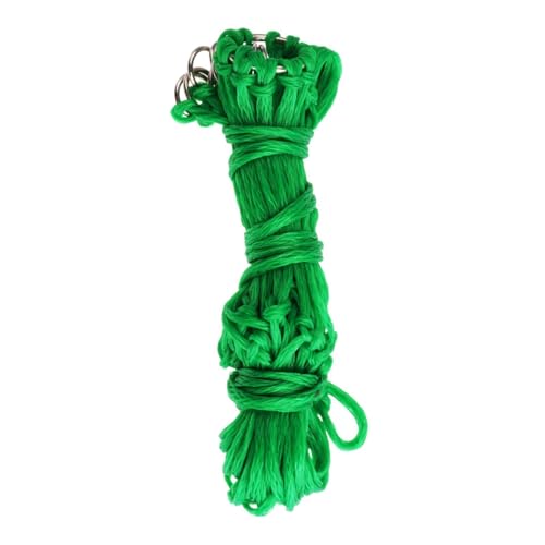 Ronyme Langsam Feed Hay Net Horse Feeder tragbare Heubeutel Hanging Mesh Bag für Anhängerschafziegen Ziegen, Green 36inch von Ronyme