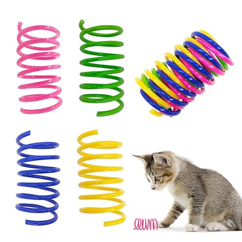 Roontin BPA Free 12 Pcs Katze Bunte Federn Spielzeug V1 FBM von Roontin