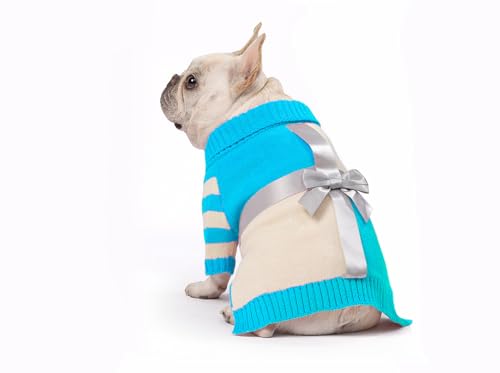 Roseelk Hundepullover für große Hunde – Welpengeschenk, niedliche Kleidung bei kaltem Wetter, Rollkragenpullover, Strickwaren-Design für weibliche und männliche Haustiere, Hunde, Katzen, Kätzchen, von Roseelk