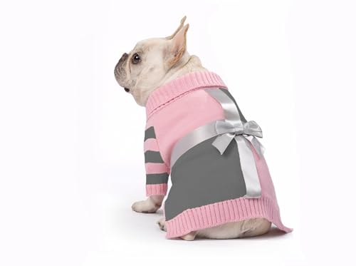 Roseelk Hundepullover für große Hunde – Welpengeschenk, niedliche Kleidung bei kaltem Wetter, Rollkragenpullover, Strickwaren-Design für weibliche und männliche Haustiere, Hunde, Katzen, Kätzchen, von Roseelk