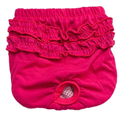 Läufigkeitshose Rosennie Hot Cute Pet Panty Kurze Hündin In Saison Sanitär Hosen Für Mädchen Weiblich Kurze gestreifte Strumpfhose Windel Unterwäsche Inkontinenzhöschen Hygieneunterhose von Rosennie_Haustiere