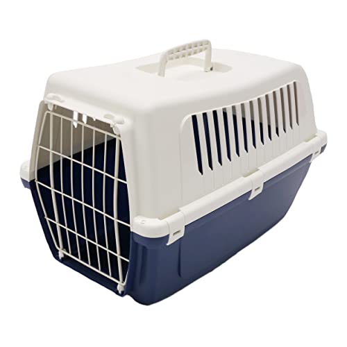 MP BERGAMO 02529 Vision Classic Katzen und Haustier-Transportbox, 50 cm, Blau von Rosewood