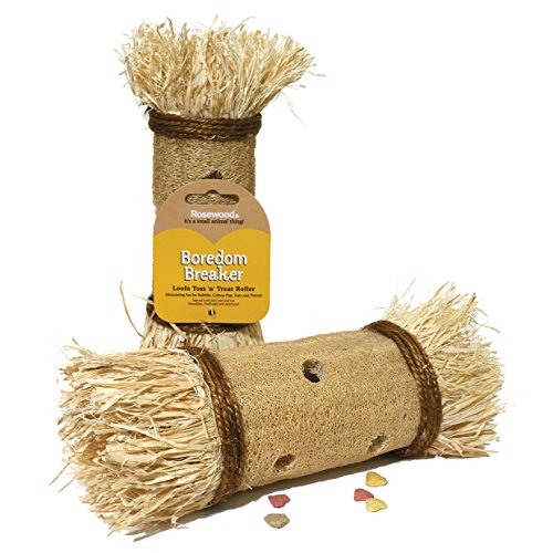 Rosewood 19705 Luffa-Rolle Toss 'n' Treat für Kleintiere von Rosewood