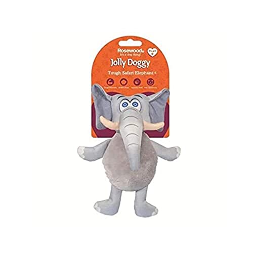 Rosewood 39031 Robustes Hundespielzeug Elefant Aus Starken Materialien von Rosewood