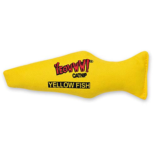 Rosewood 63102 Yeowww! Katzenspielzeug gelber Fisch von YEOWWW