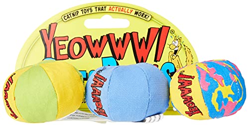 Rosewood 63409 Katzenspielzeug My Cats Balls, 3er-Pack von Rosewood