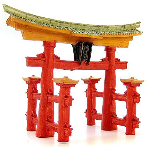 Rosewood 91487 Aquaristik-Ornament Japanisches Torii-Tor von Rosewood