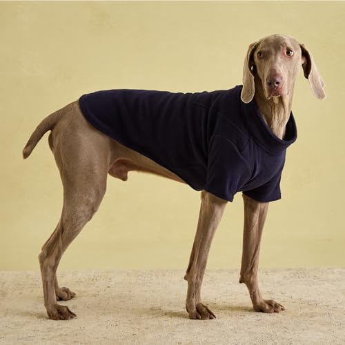 Rosewood Joules Fleece für Hunde, weich, Marineblau, Größe L von Rosewood