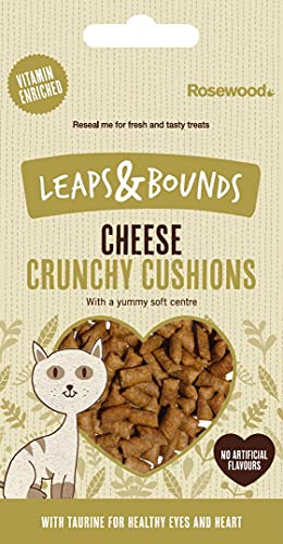 Rosewood Pet Things Leaps & Bounds Kissen für Käse, knusprig, 60 g, 12 Stück von Rosewood