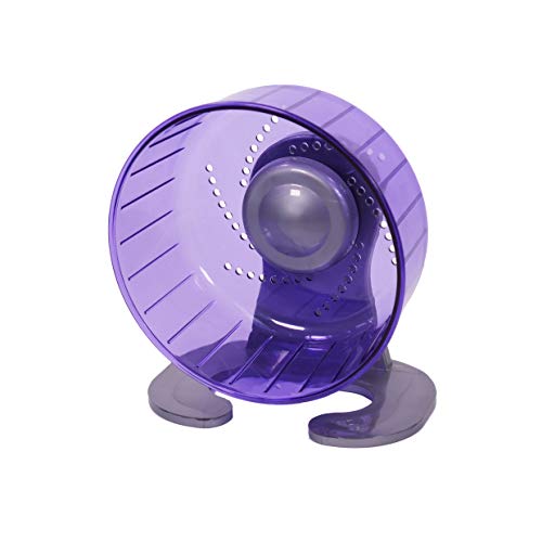 Rosewood Pico Laufrad für Hamster, mit Ständer, Violett von Rosewood