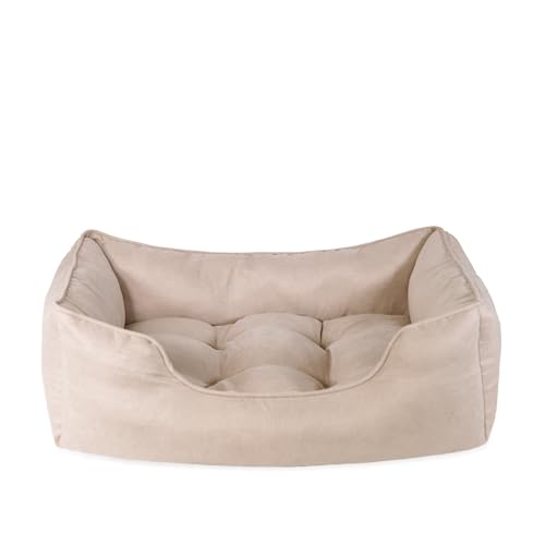 Rosewood Thin Twill-Hundebett, Beige, Größe L von Rosewood