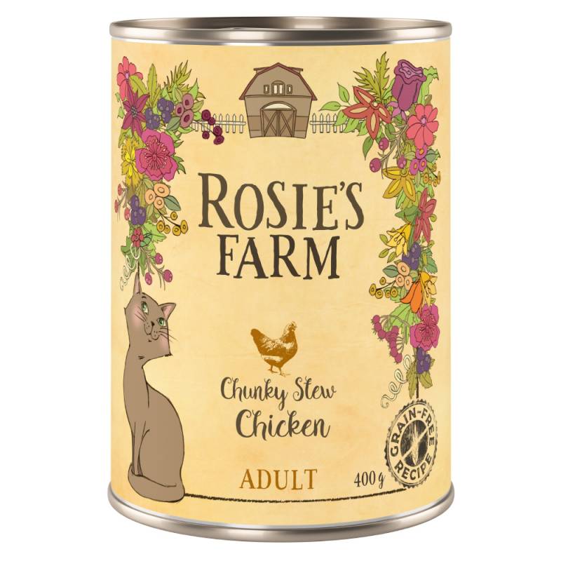 Rosie's Farm Adult 12 x 400 g zum Sonderpreis! - Huhn von Rosie's Farm