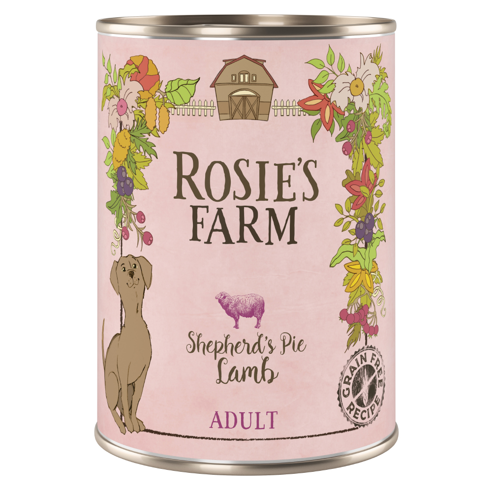 Rosie's Farm Adult 6 x 400 g  - Lamm von Rosie's Farm