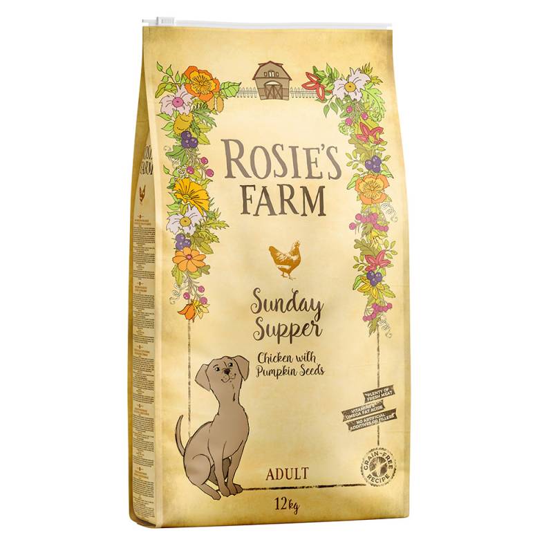 Rosie's Farm - Huhn mit Süßkartoffeln und Kürbiskernen  - 12 kg von Rosie's Farm