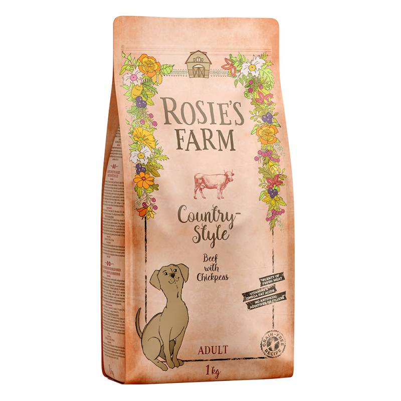 Rosie's Farm - Rind mit Süßkartoffeln und Kichererbsen - 1 kg von Rosie's Farm