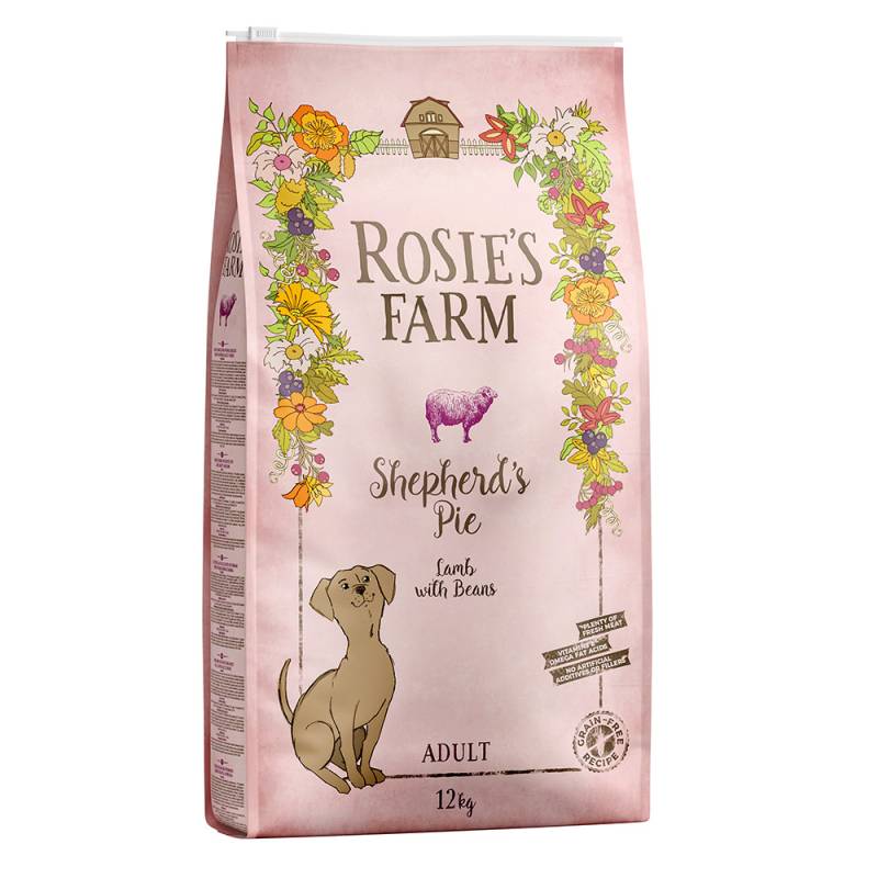 Sparpaket Rosie's Farm 2 x 12 kg - Lamm von Rosie's Farm