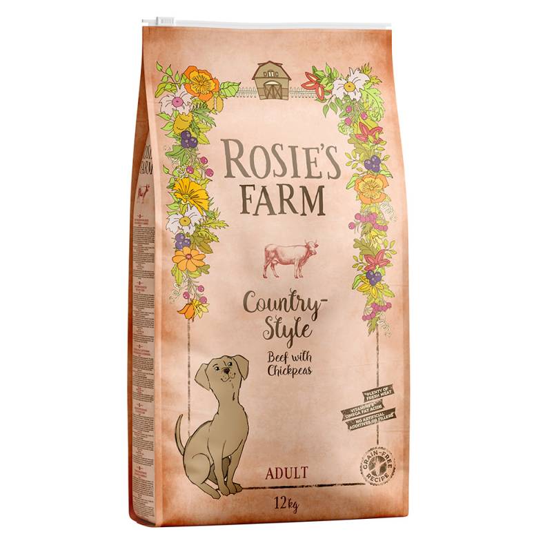 Sparpaket Rosie's Farm 2 x 12 kg - Rind von Rosie's Farm