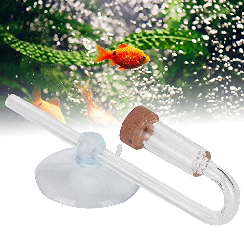 Rosvola Aquarium CO2 Verfeinerer, Mini Diffusor CO2 Verfeinerer Transparent CO2 Refiner, Schönes Aquarium Haustiere Aquarium Zubehör Tiere von Rosvola