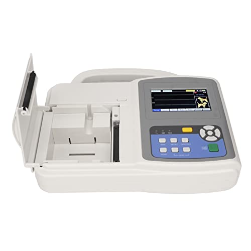 Rosvola Veterinärer Patientenmonitor, Mehrere Druckformate Veterinärer Touchscreen-Monitor für Katzen (EU-Stecker 100-240 V) von Rosvola