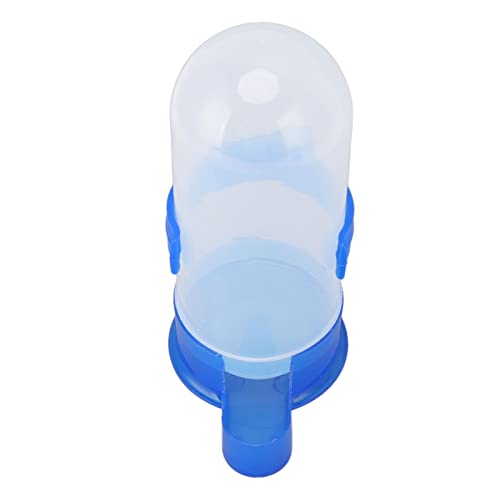 Tauben-Wasserspender, Kunststoff-Tauben-Futterspender mit Großem Fassungsvermögen, Sturzfest für Käfig für Nymphensittiche (Blau) von Rosvola