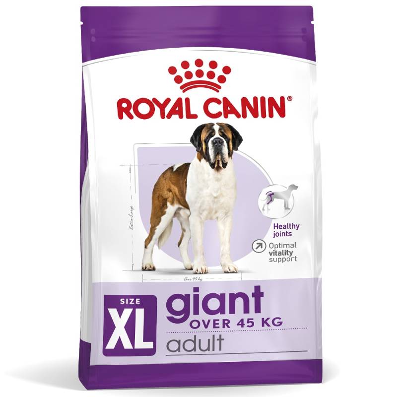 1 kg / 3 kg gratis! 9 kg / 18 kg Royal Canin Size im Bonusbag - Giant Adult (15 kg + 3 kg gratis!) von Royal Canin Size