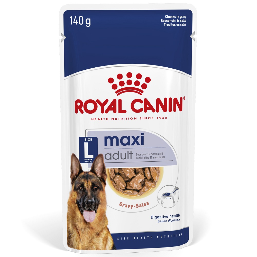 Royal Canin Maxi Adult in Soße - 10 x 140 g von Royal Canin Size