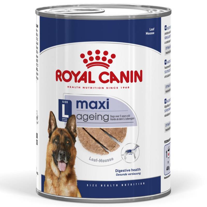 Royal Canin Maxi Ageing Mousse - 12 x 410 g von Royal Canin Size