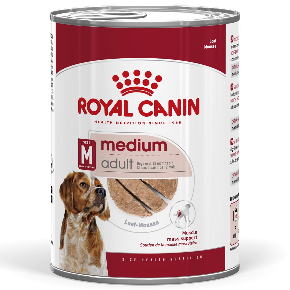 Royal Canin Medium Adult Mousse - 12 x 410 g von Royal Canin Size