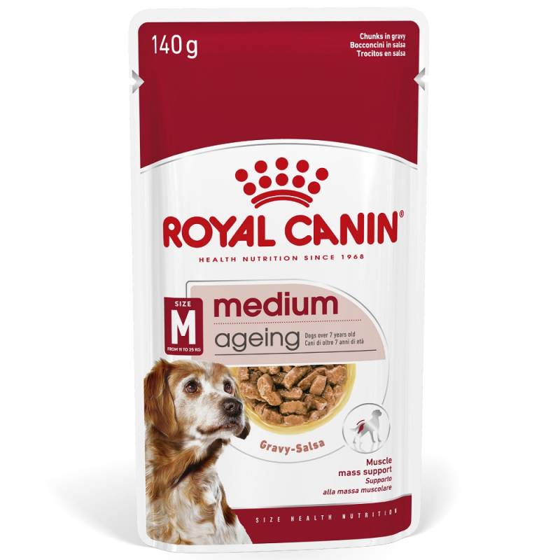 Royal Canin Medium Ageing in Soße - 10 x 140 g von Royal Canin Size