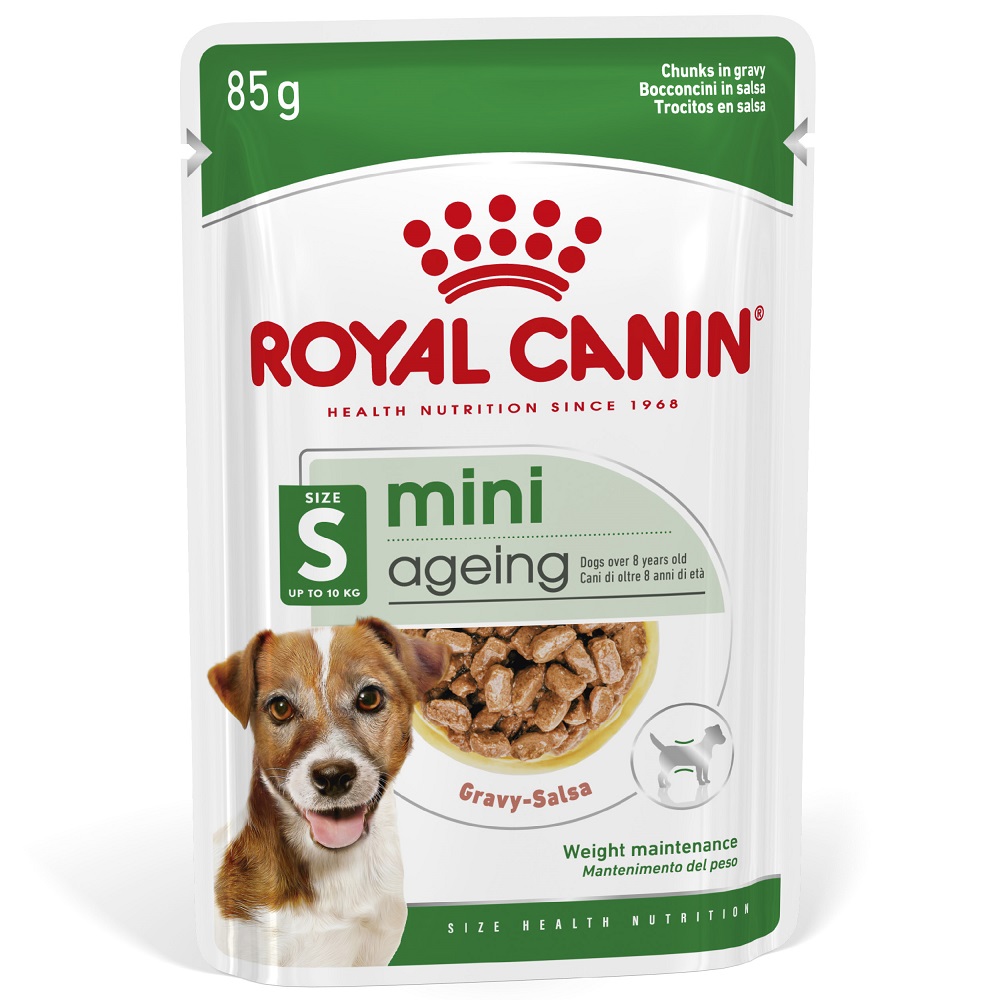 Royal Canin Mini Ageing in Soße - Sparpaket: 24 x 85 g von Royal Canin Size