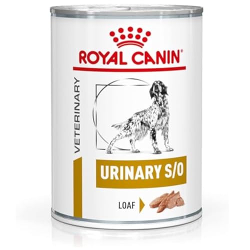 Royal Canin Veterinary Urinary S/O | 12 x 410 g | Pienso completo para Perros adultos | para disolver los cálculos de estruvita y reducir su recurrencia von ROYAL CANIN