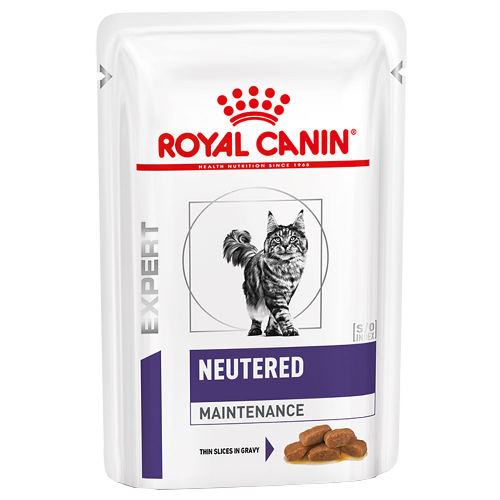 Royal Canin Expert Feline Neutered Maintenance in Soße - Sparpaket: 24 x 85 g von Royal Canin Veterinary Diet