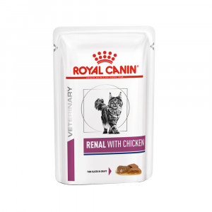 Royal Canin Veterinary Renal mit Huhn Katzen-Nassfutter 1 Karton (12 x 85 g) von Royal Canin Veterinary