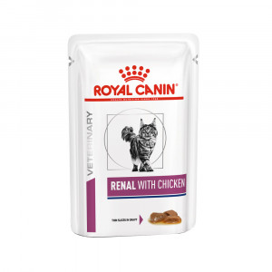 Royal Canin Veterinary Renal mit Huhn Katzen-Nassfutter 4 Kartons (48 x 85 g) von Royal Canin Veterinary