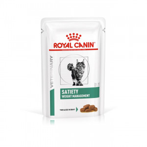 Royal Canin Veterinary Satiety Weight Management Katzen-Nassfutter 1 Karton (12 x 85 g) von Royal Canin Veterinary