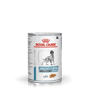 Royal Canin Veterinary Sensitivity Control Huhn mit Reis Hunde-Nassfutter 1 Palette (12 x 410 g) von Royal Canin Veterinary