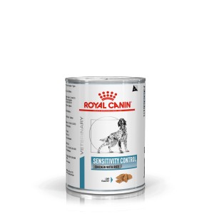Royal Canin Veterinary Sensitivity Control Huhn mit Reis Hunde-Nassfutter 2 Paletten (24 x 410 g) von Royal Canin Veterinary