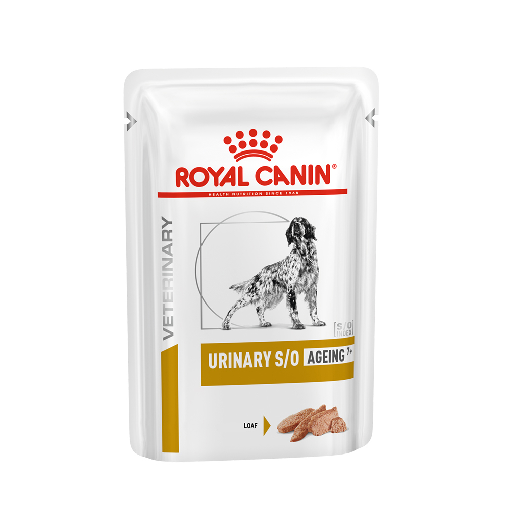 Royal Canin Veterinary Canine Urinary S/O Ageing 7+ Mousse - 24 x 85 g von Royal Canin Veterinary Diet