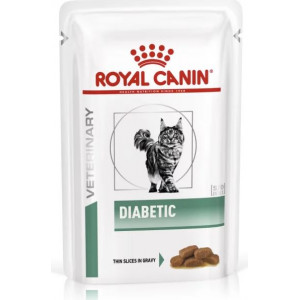 Royal Canin Veterinary Diabetic Katzen-Nassfutter 1 Karton (12 x 85 g) von Royal Canin Veterinary