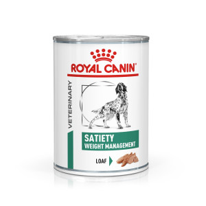Royal Canin Veterinary Satiety Weight Management Hunde-Nassfutter 4 Paletten (48 x 410 g) von Royal Canin Veterinary