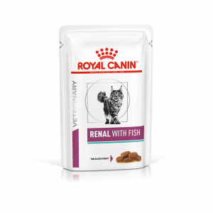 Royal Canin Veterinary Renal mit Fisch Katzen-Nassfutter 4 Kartons (48 x 85 g) von Royal Canin Veterinary