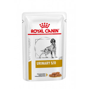 Royal Canin Veterinary Urinary S/O Slices in Gravy Hunde-Nassfutter 8 Kartons (96 x 100 g) von Royal Canin Veterinary