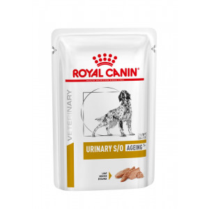 Royal Canin Veterinary Urinary S/O Ageing 7+ Hunde-Nassfutter 1 Karton (12 x 85 g) von Royal Canin Veterinary