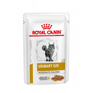 Royal Canin Veterinary Urinary S/O Moderate Calorie Katzen-Nassfutter 1 Karton (12 x 85 g) von Royal Canin Veterinary