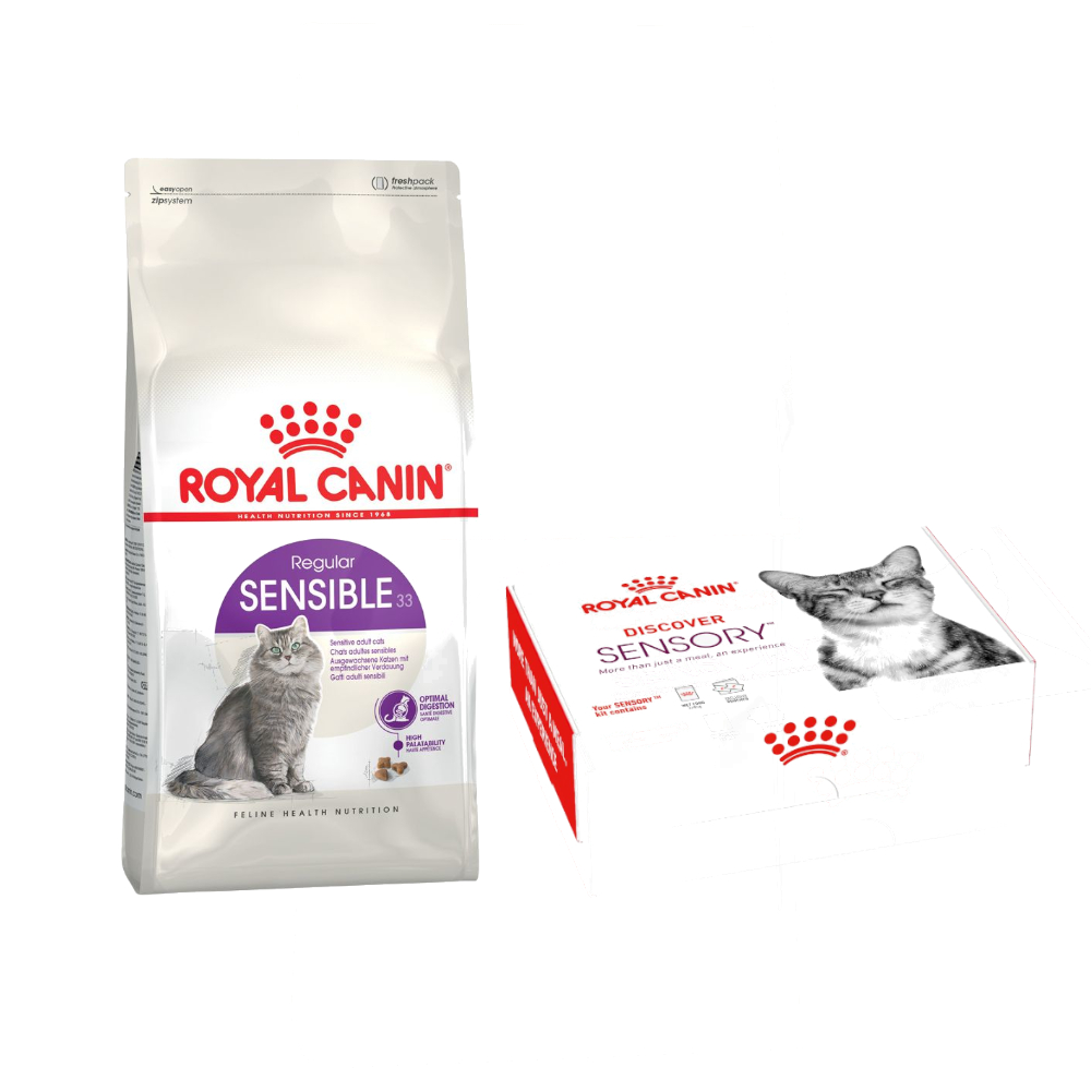 10 kg Royal Canin + 3 x 85 g FHN Sensory Nassfutter-Box gratis! - Sensible von Royal Canin