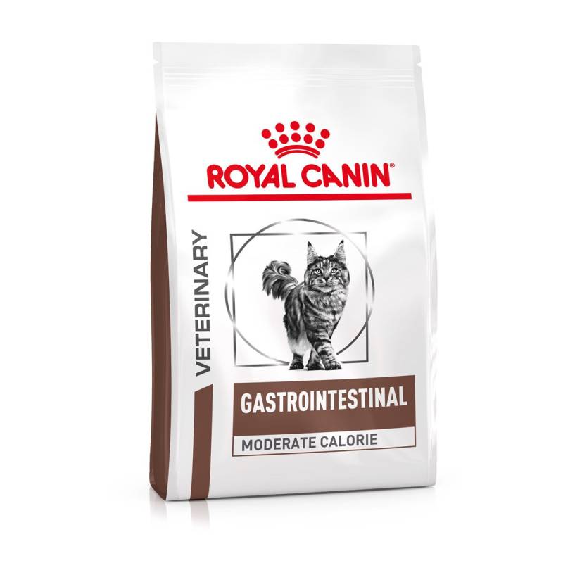 ROYAL CANIN® Veterinary GASTROINTESTINAL MODERATE CALORIE Trockenfutter für Katzen 2kg von Royal Canin